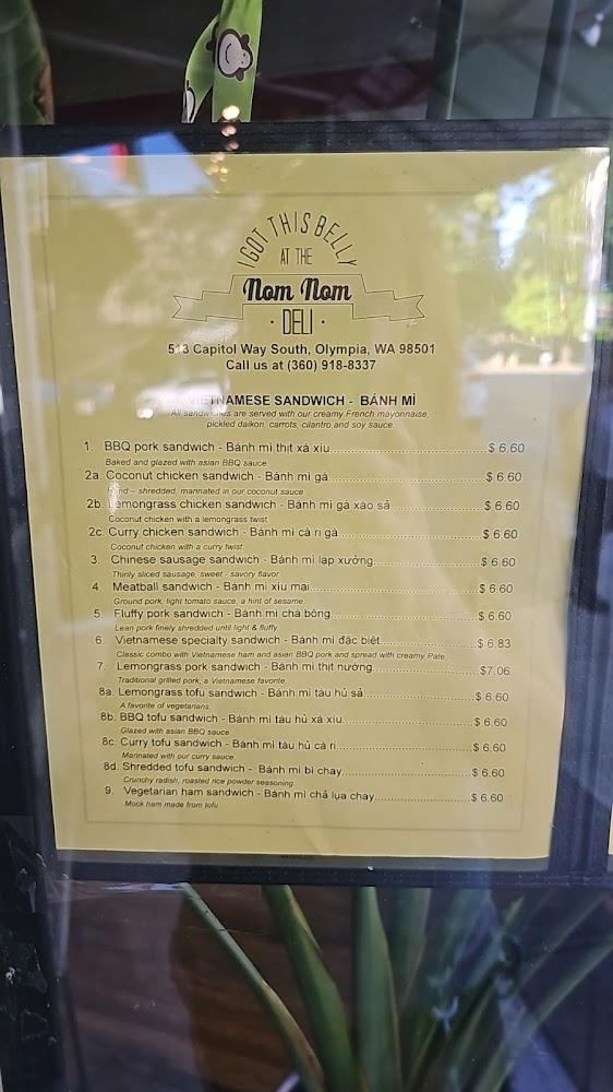 Nom Nom Deli Menu image 4